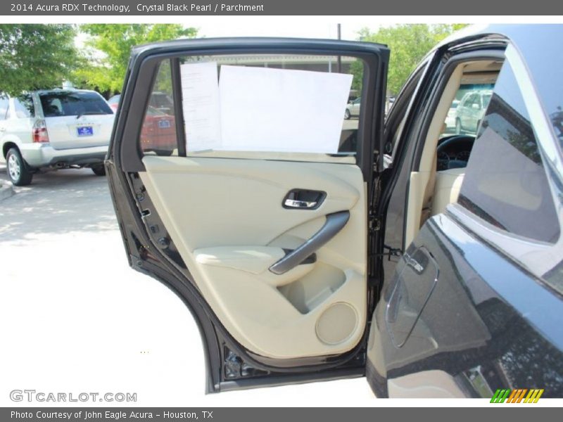 Crystal Black Pearl / Parchment 2014 Acura RDX Technology
