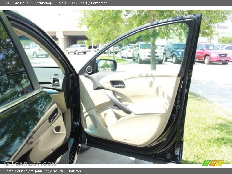 Crystal Black Pearl / Parchment 2014 Acura RDX Technology