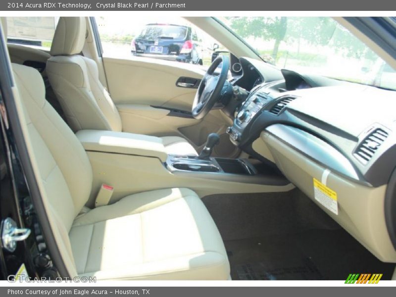 Crystal Black Pearl / Parchment 2014 Acura RDX Technology