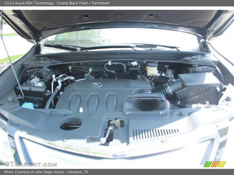 Crystal Black Pearl / Parchment 2014 Acura RDX Technology