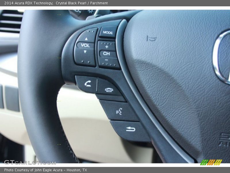 Crystal Black Pearl / Parchment 2014 Acura RDX Technology