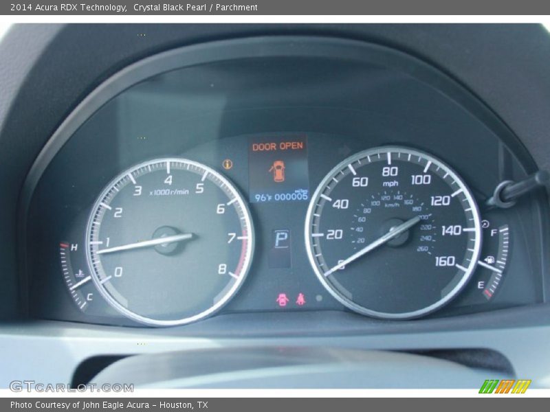 Crystal Black Pearl / Parchment 2014 Acura RDX Technology