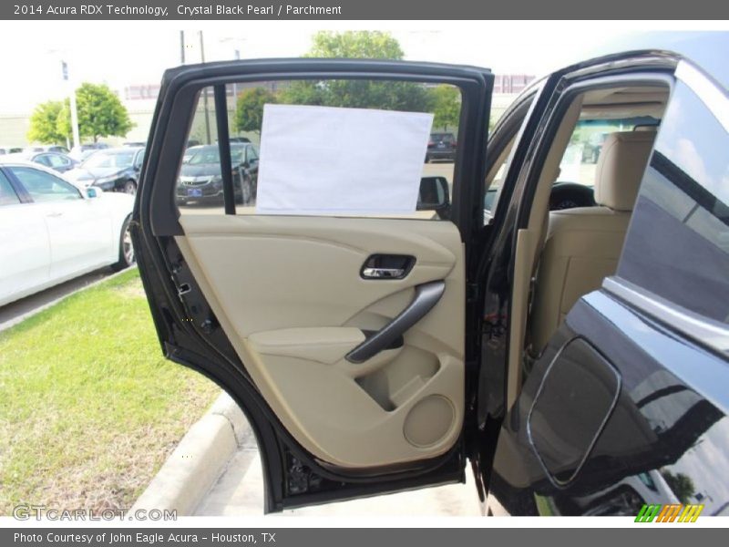 Crystal Black Pearl / Parchment 2014 Acura RDX Technology