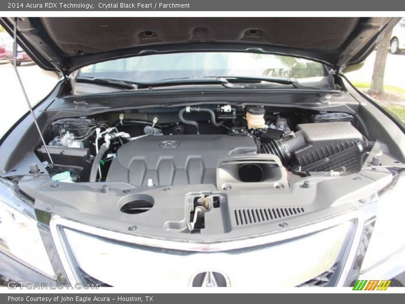 Crystal Black Pearl / Parchment 2014 Acura RDX Technology
