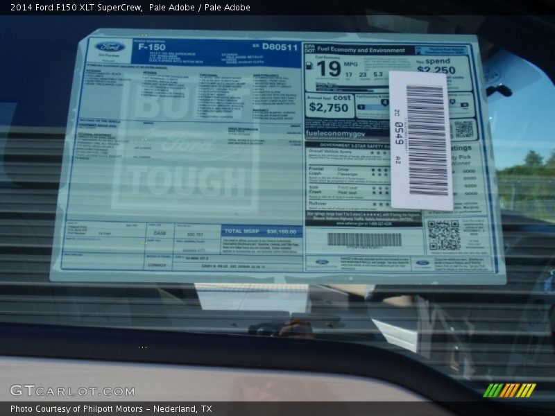 Pale Adobe / Pale Adobe 2014 Ford F150 XLT SuperCrew