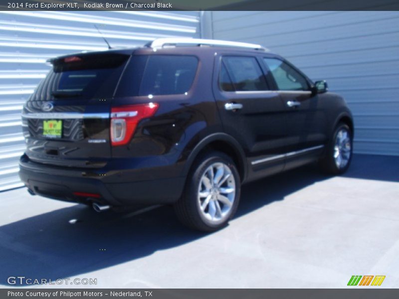 Kodiak Brown / Charcoal Black 2014 Ford Explorer XLT