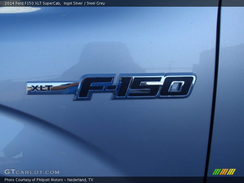 Ingot Silver / Steel Grey 2014 Ford F150 XLT SuperCab