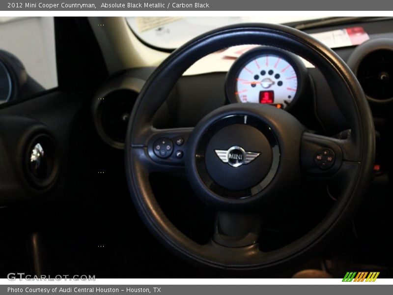 Absolute Black Metallic / Carbon Black 2012 Mini Cooper Countryman