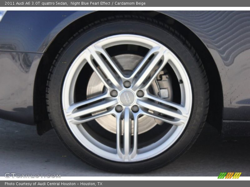 Night Blue Pearl Effect / Cardamom Beige 2011 Audi A6 3.0T quattro Sedan