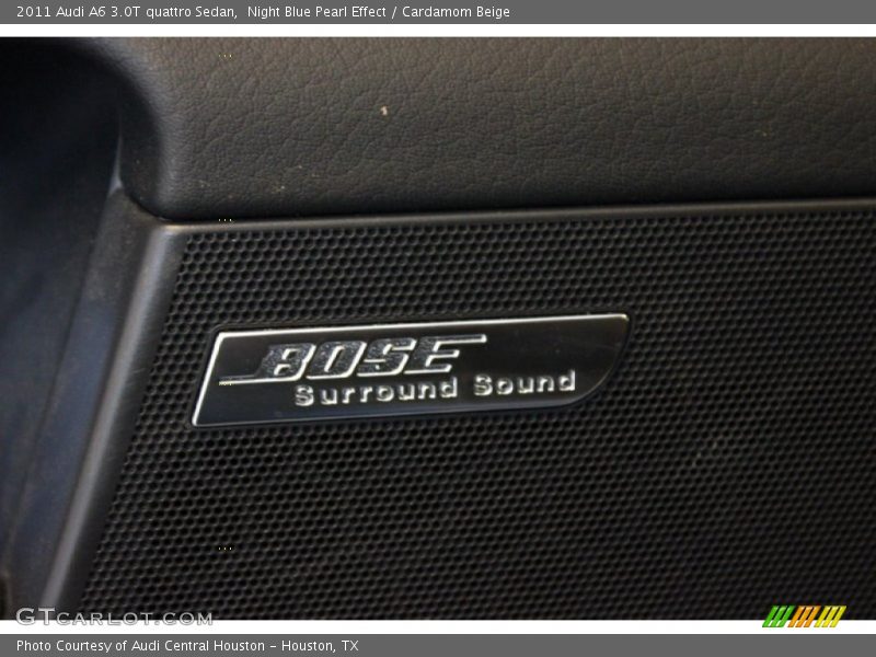Night Blue Pearl Effect / Cardamom Beige 2011 Audi A6 3.0T quattro Sedan