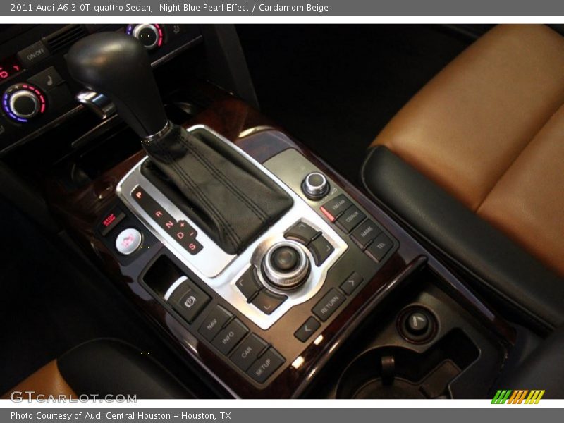 Night Blue Pearl Effect / Cardamom Beige 2011 Audi A6 3.0T quattro Sedan