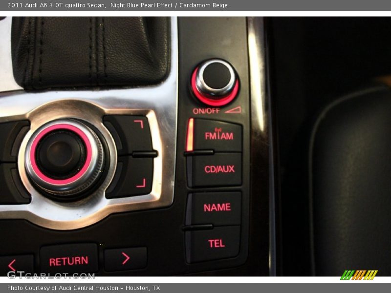 Night Blue Pearl Effect / Cardamom Beige 2011 Audi A6 3.0T quattro Sedan