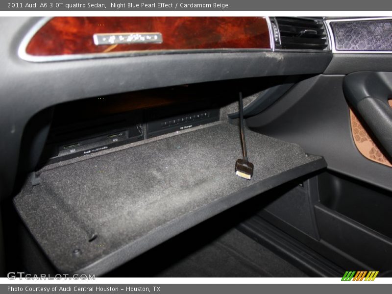 Night Blue Pearl Effect / Cardamom Beige 2011 Audi A6 3.0T quattro Sedan
