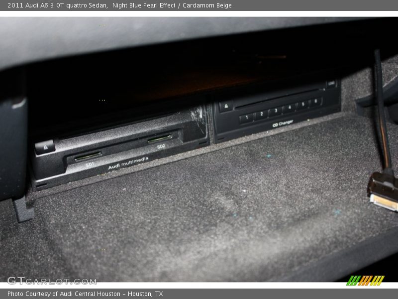 Night Blue Pearl Effect / Cardamom Beige 2011 Audi A6 3.0T quattro Sedan