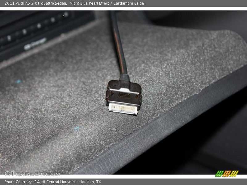 Night Blue Pearl Effect / Cardamom Beige 2011 Audi A6 3.0T quattro Sedan