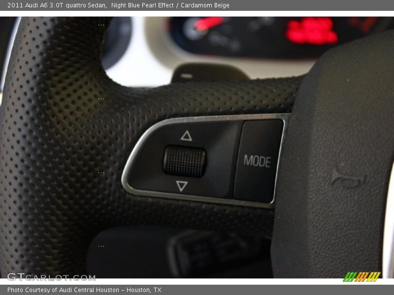 Night Blue Pearl Effect / Cardamom Beige 2011 Audi A6 3.0T quattro Sedan