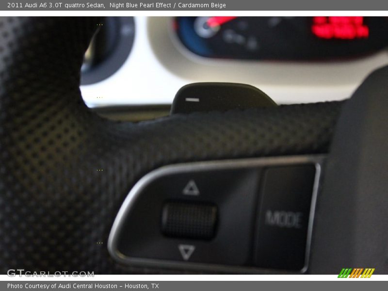 Night Blue Pearl Effect / Cardamom Beige 2011 Audi A6 3.0T quattro Sedan