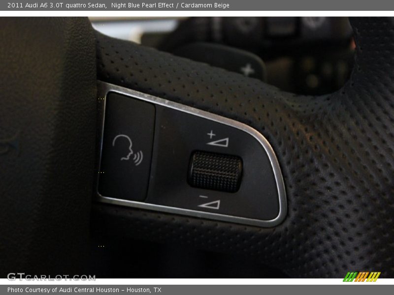 Night Blue Pearl Effect / Cardamom Beige 2011 Audi A6 3.0T quattro Sedan