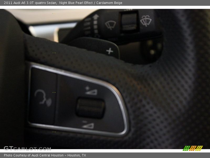 Night Blue Pearl Effect / Cardamom Beige 2011 Audi A6 3.0T quattro Sedan