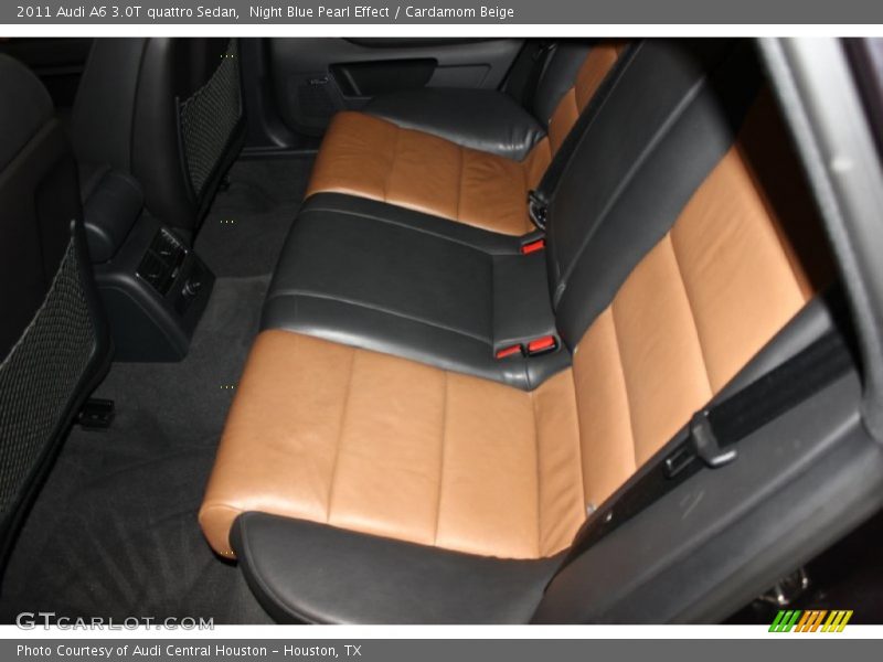 Night Blue Pearl Effect / Cardamom Beige 2011 Audi A6 3.0T quattro Sedan