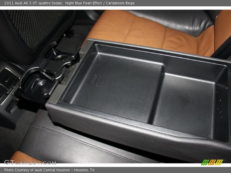 Night Blue Pearl Effect / Cardamom Beige 2011 Audi A6 3.0T quattro Sedan