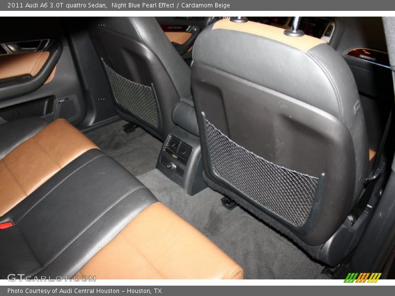 Night Blue Pearl Effect / Cardamom Beige 2011 Audi A6 3.0T quattro Sedan