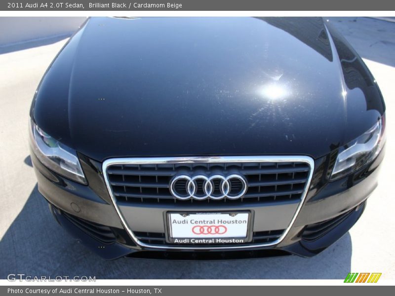 Brilliant Black / Cardamom Beige 2011 Audi A4 2.0T Sedan