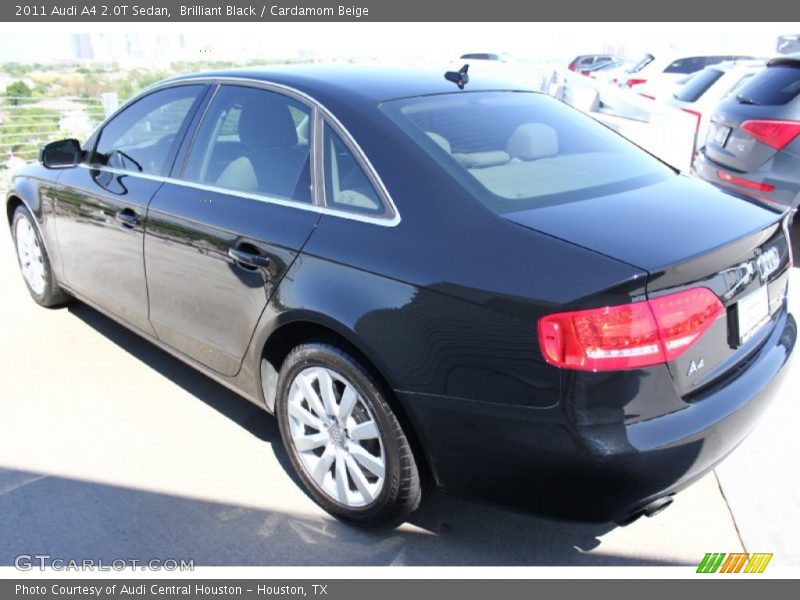 Brilliant Black / Cardamom Beige 2011 Audi A4 2.0T Sedan