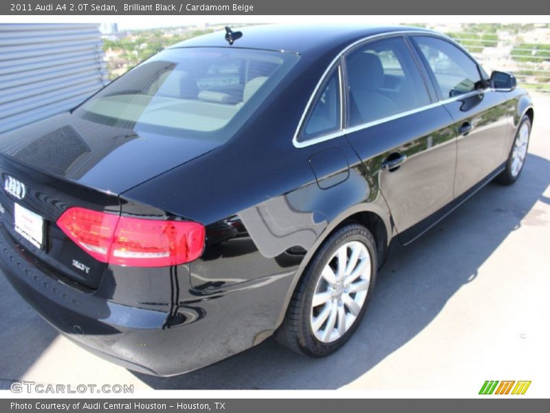 Brilliant Black / Cardamom Beige 2011 Audi A4 2.0T Sedan