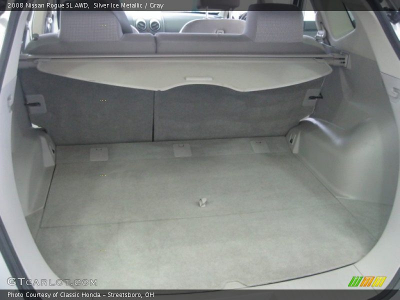 Silver Ice Metallic / Gray 2008 Nissan Rogue SL AWD