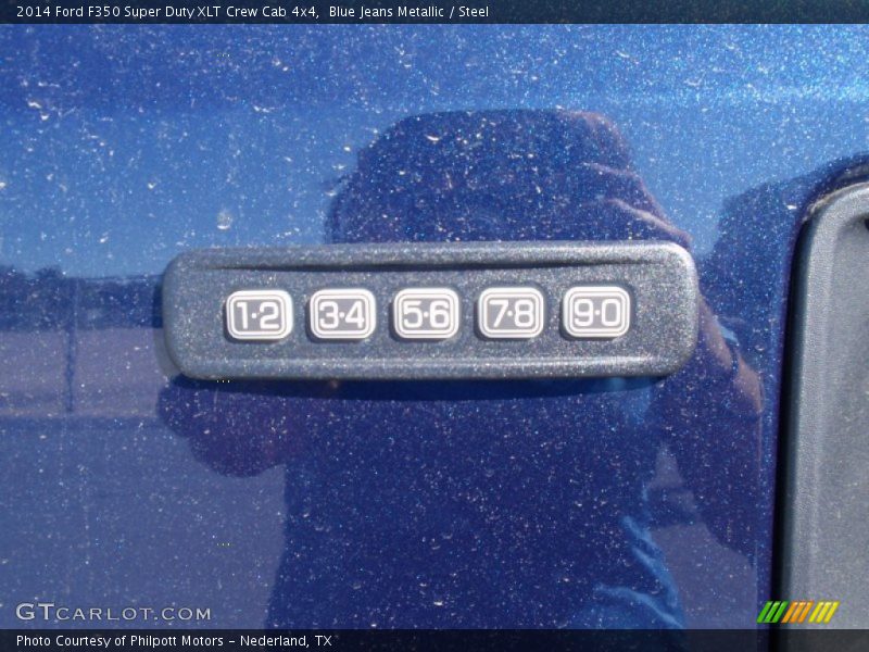 Blue Jeans Metallic / Steel 2014 Ford F350 Super Duty XLT Crew Cab 4x4