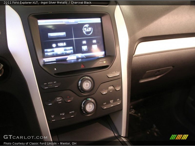Ingot Silver Metallic / Charcoal Black 2011 Ford Explorer XLT