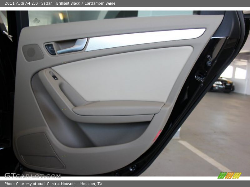 Brilliant Black / Cardamom Beige 2011 Audi A4 2.0T Sedan
