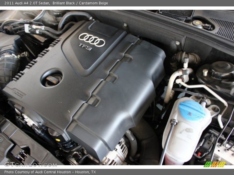 Brilliant Black / Cardamom Beige 2011 Audi A4 2.0T Sedan