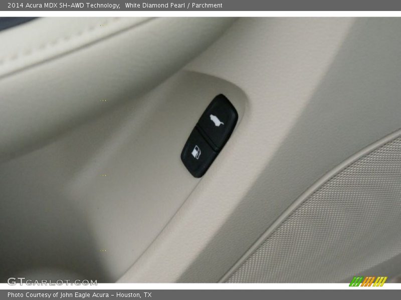 White Diamond Pearl / Parchment 2014 Acura MDX SH-AWD Technology