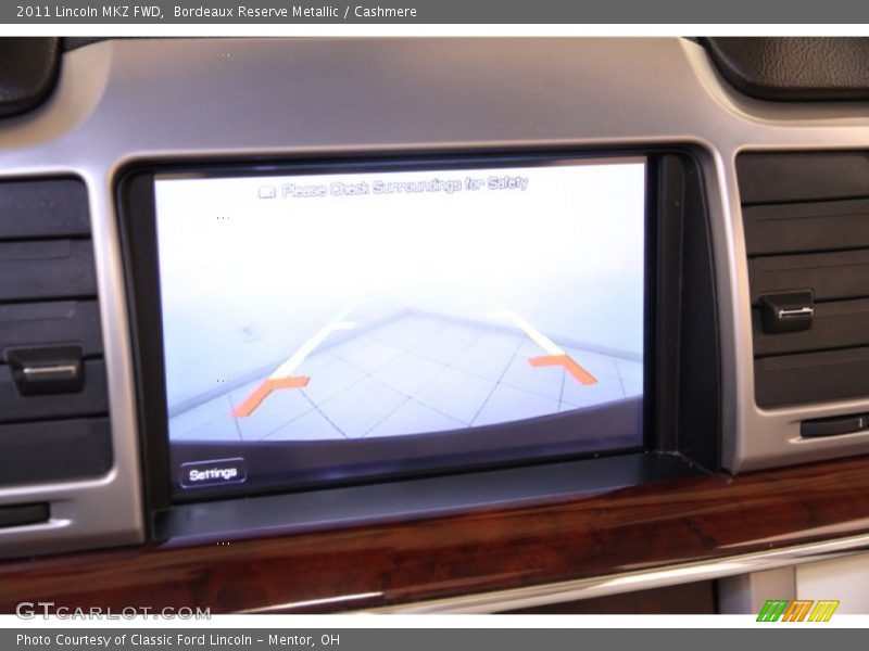 Bordeaux Reserve Metallic / Cashmere 2011 Lincoln MKZ FWD