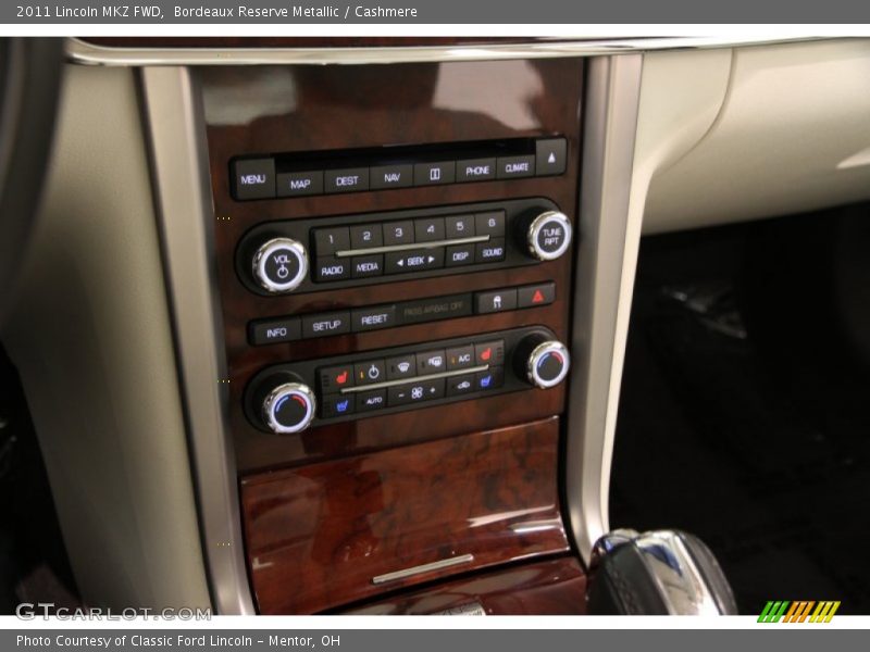 Bordeaux Reserve Metallic / Cashmere 2011 Lincoln MKZ FWD