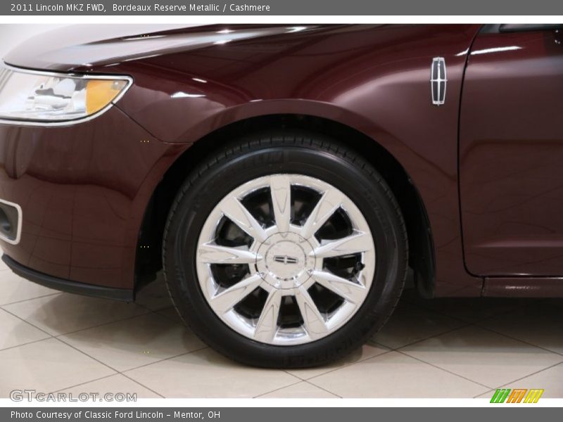 Bordeaux Reserve Metallic / Cashmere 2011 Lincoln MKZ FWD