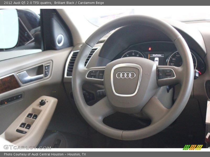 Brilliant Black / Cardamom Beige 2012 Audi Q5 2.0 TFSI quattro