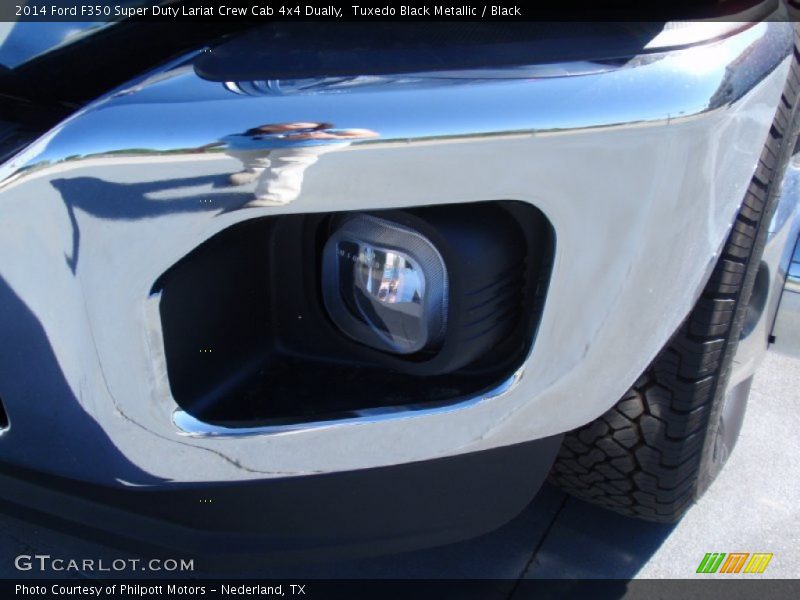 Tuxedo Black Metallic / Black 2014 Ford F350 Super Duty Lariat Crew Cab 4x4 Dually
