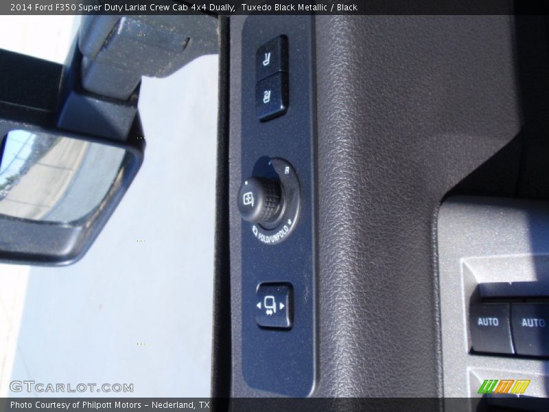 Tuxedo Black Metallic / Black 2014 Ford F350 Super Duty Lariat Crew Cab 4x4 Dually
