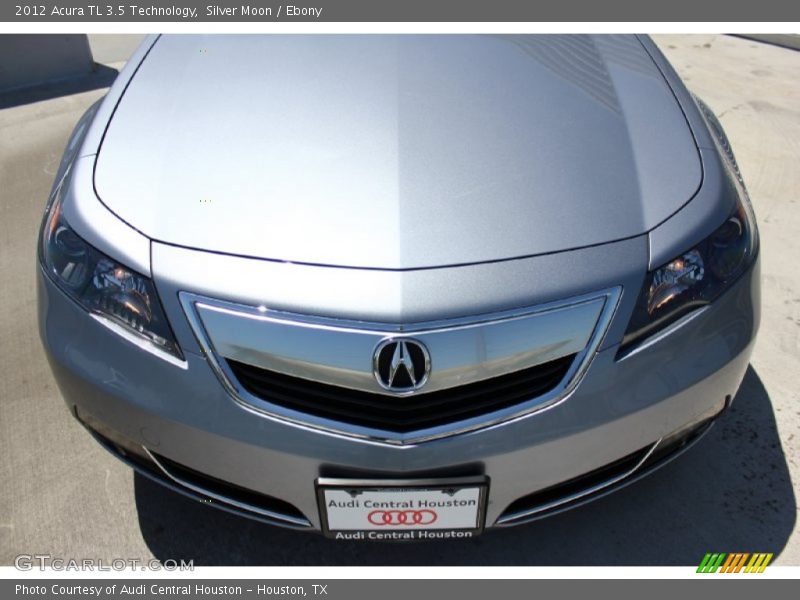 Silver Moon / Ebony 2012 Acura TL 3.5 Technology