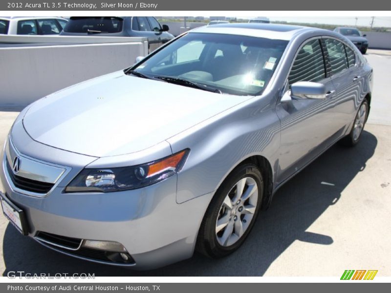 Silver Moon / Ebony 2012 Acura TL 3.5 Technology
