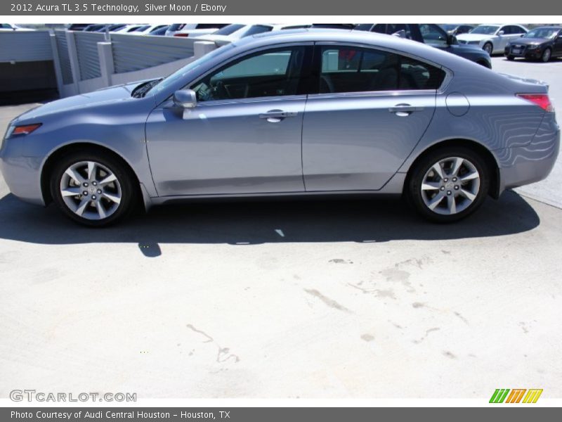 Silver Moon / Ebony 2012 Acura TL 3.5 Technology