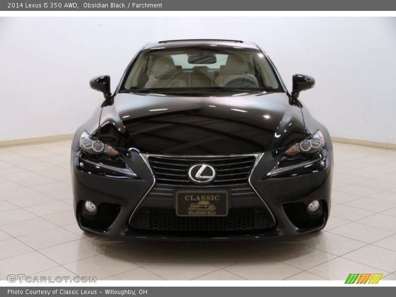Obsidian Black / Parchment 2014 Lexus IS 350 AWD