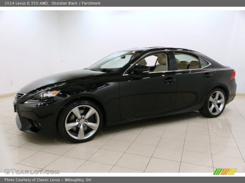 Obsidian Black / Parchment 2014 Lexus IS 350 AWD