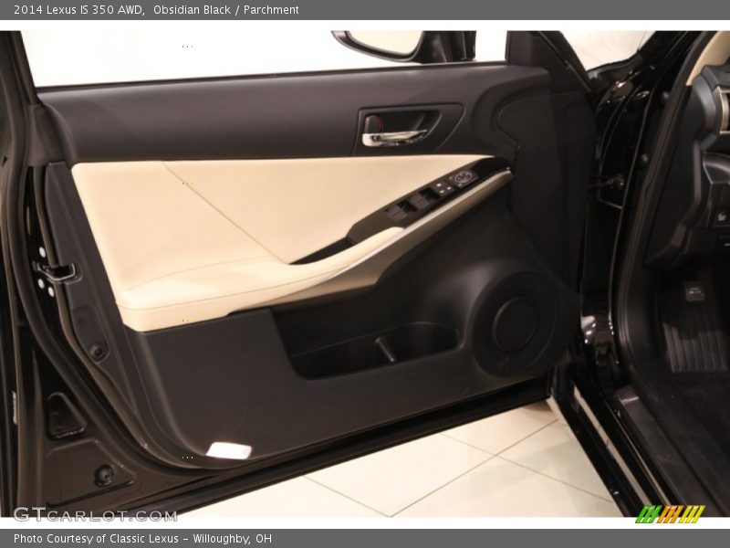 Obsidian Black / Parchment 2014 Lexus IS 350 AWD