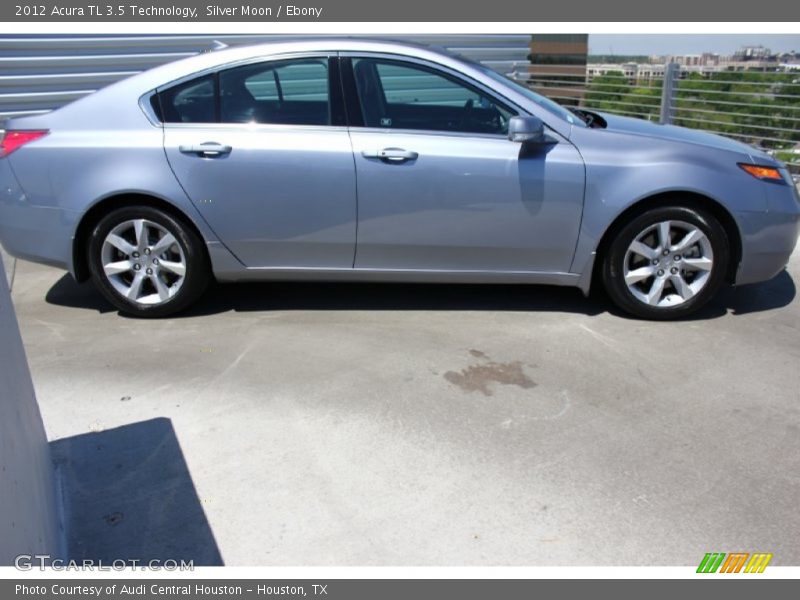 Silver Moon / Ebony 2012 Acura TL 3.5 Technology
