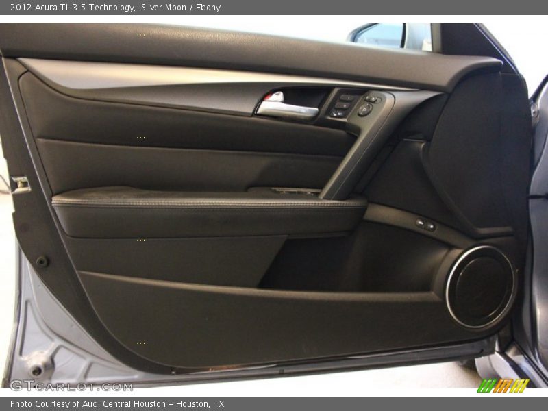 Silver Moon / Ebony 2012 Acura TL 3.5 Technology