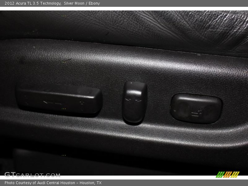 Silver Moon / Ebony 2012 Acura TL 3.5 Technology